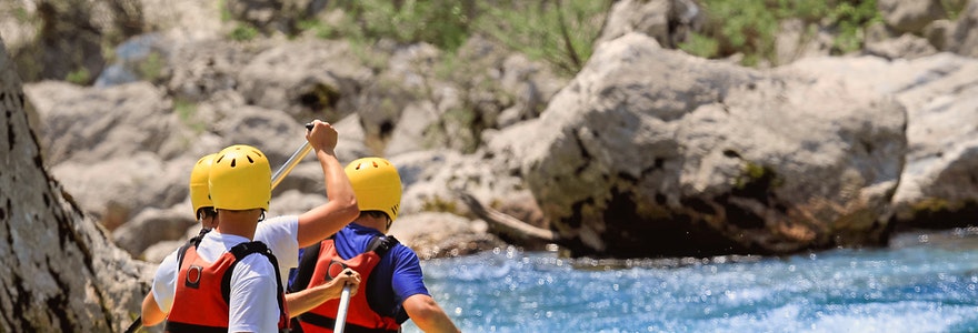 Où pratiquer le rafting